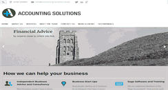 Desktop Screenshot of accounting-solution.co.uk