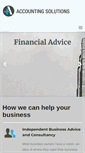 Mobile Screenshot of accounting-solution.co.uk